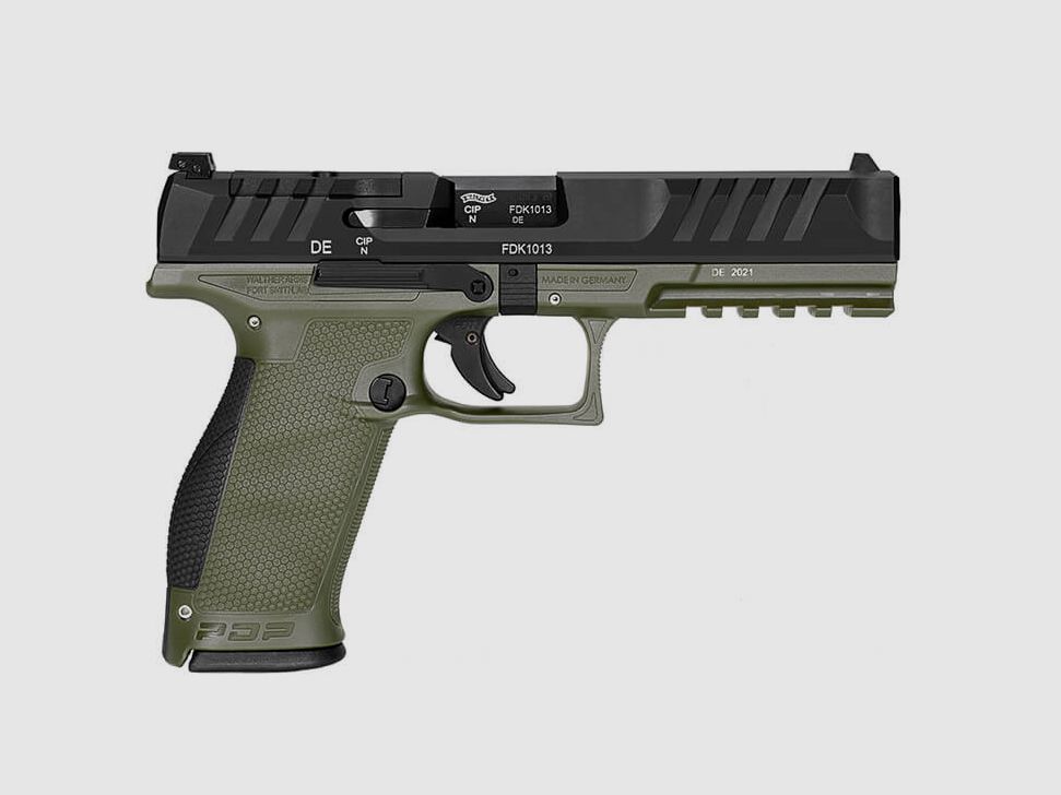 WALTHER - Pistole PDP Full Size 4,5" OR OD Green