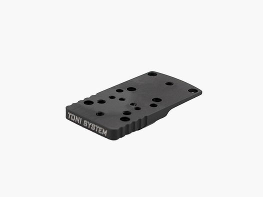 Piastra di base a coda di rondine Red Dot (tipo B) per STI EDGE - TONI SYSTEM * CODICE ARTICOLO OPXSEDB