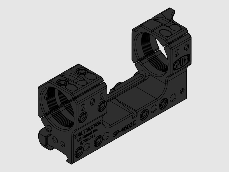 Spuhr block assembly 34 Gen3 H 38 / 21 mm 6MIL PIC