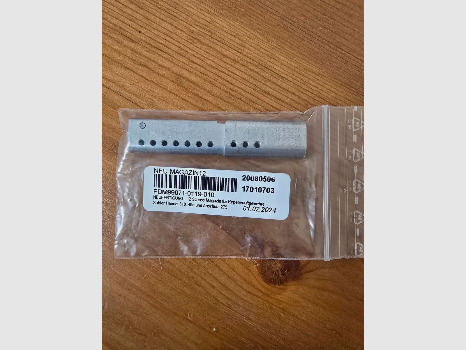 Haenel 310 49a Magazin 12er Neufertigung Neu Anschütz 275