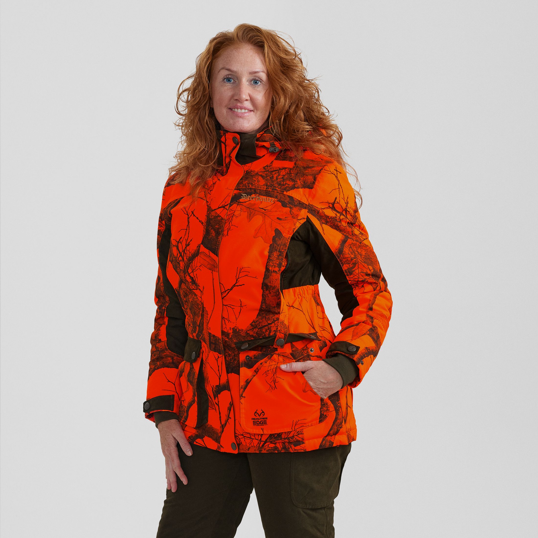 Lady Eagle Winterjacke - REALTREE EDGE® ORANGE – Kleidergröße Damen: 44