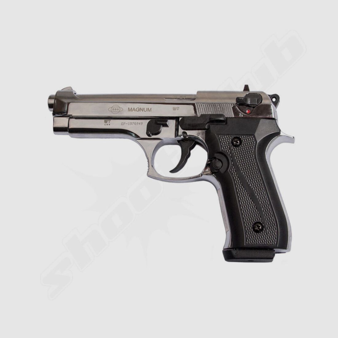 Ekol Firat Magnum chrom 9 mm P.A.K. Platzpatronen-Set