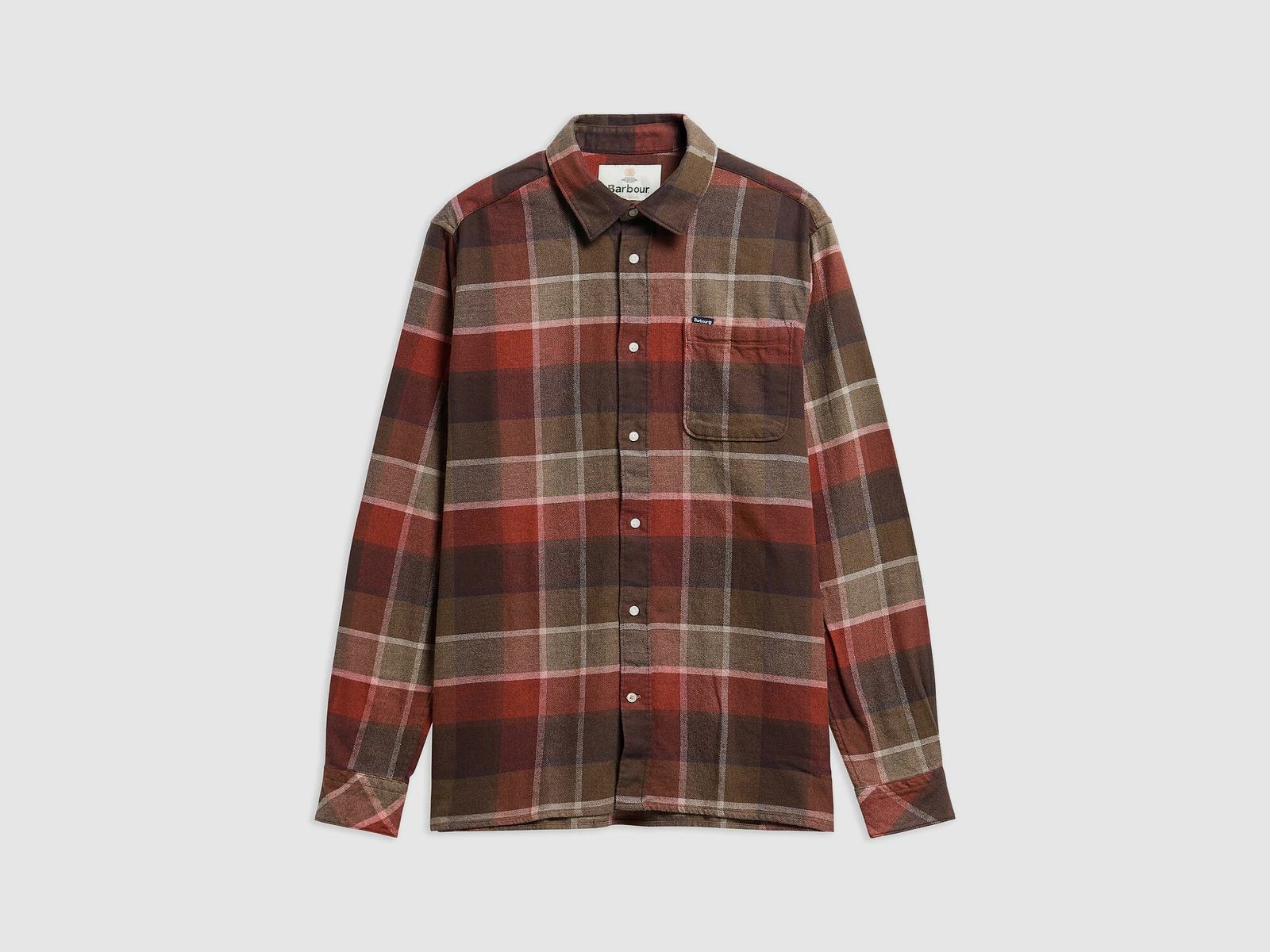 Barbour Copswell Relaxed Checked Shirt Beech 3XL