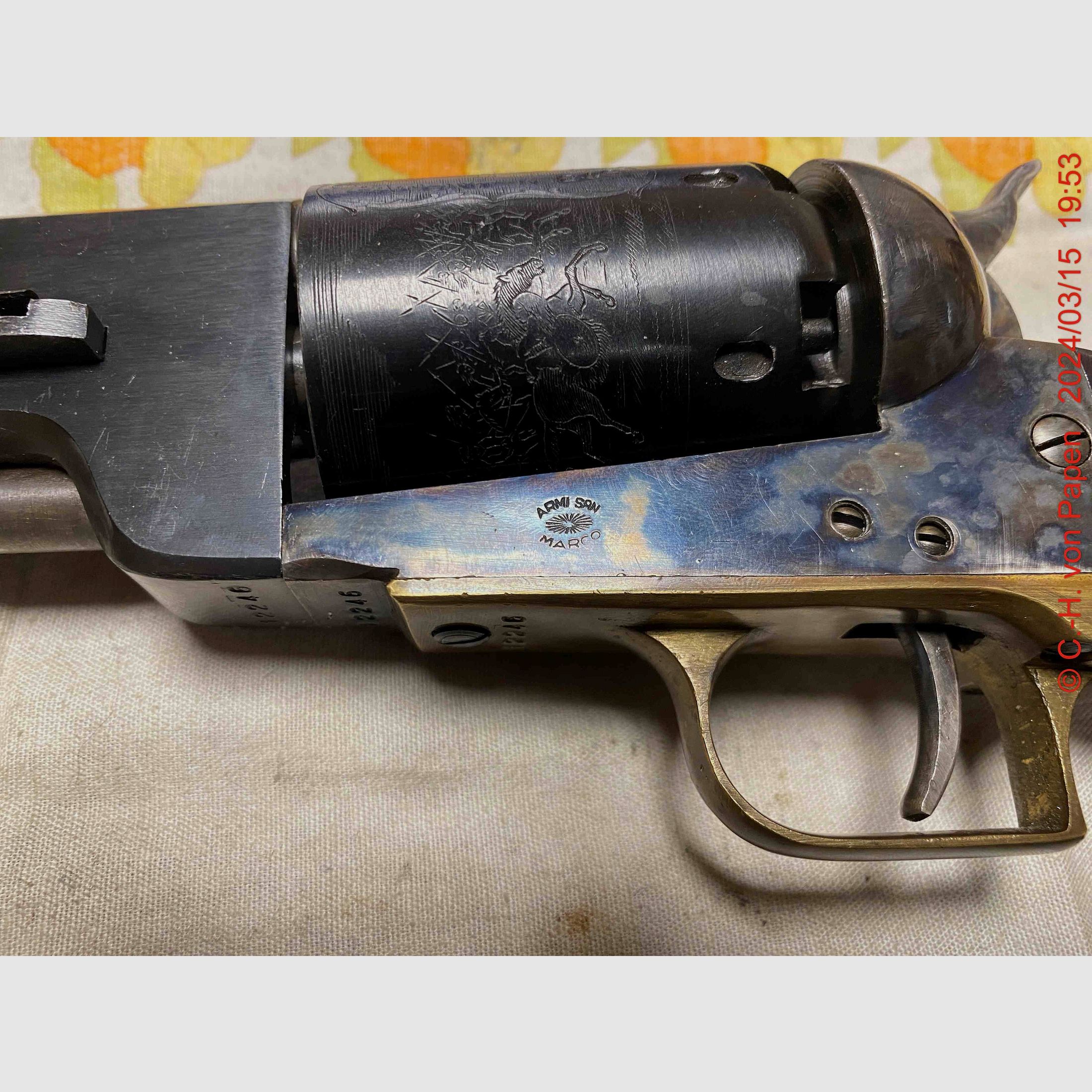 Armi San Marco Walker 1847 Colt Perkussionsrevolver .44