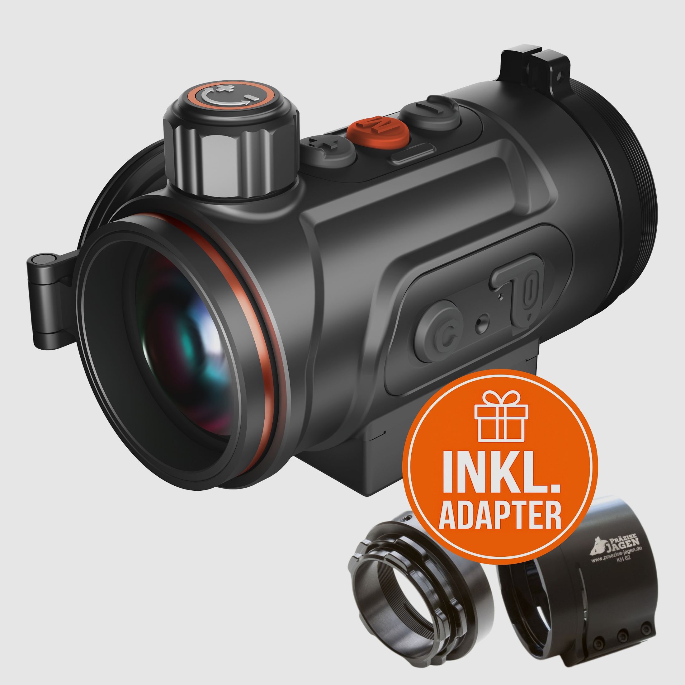 ThermTec Hunt 635 Pro pacchetto completo incluso adattatore