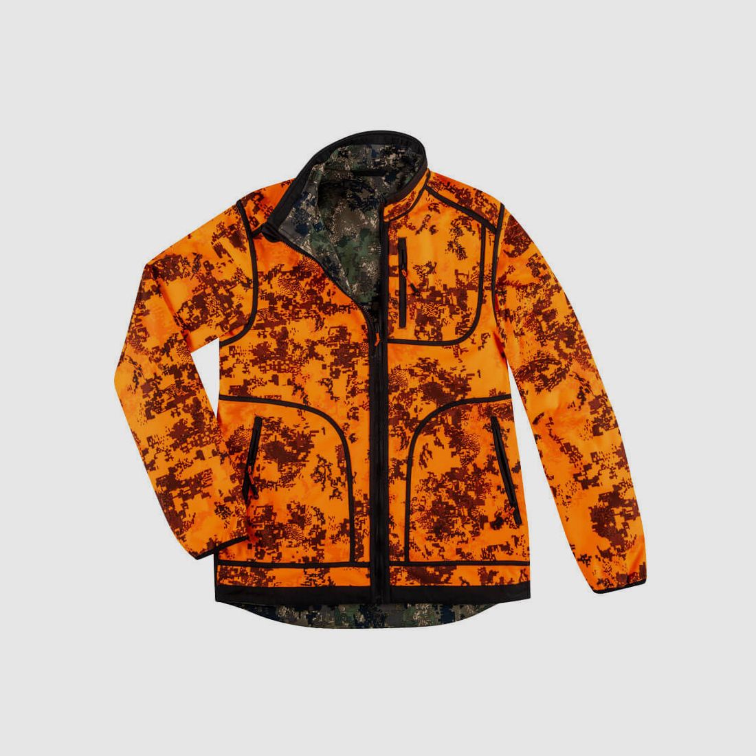 Hunting reversible jacket Camo