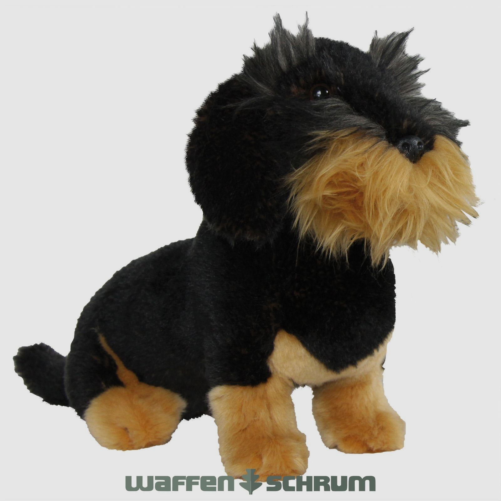 AKAH Bassotto a pelo ruvido Peluche 33cm