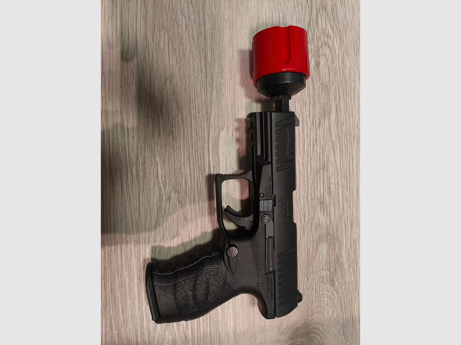 Walther PPQ M2 with accessories