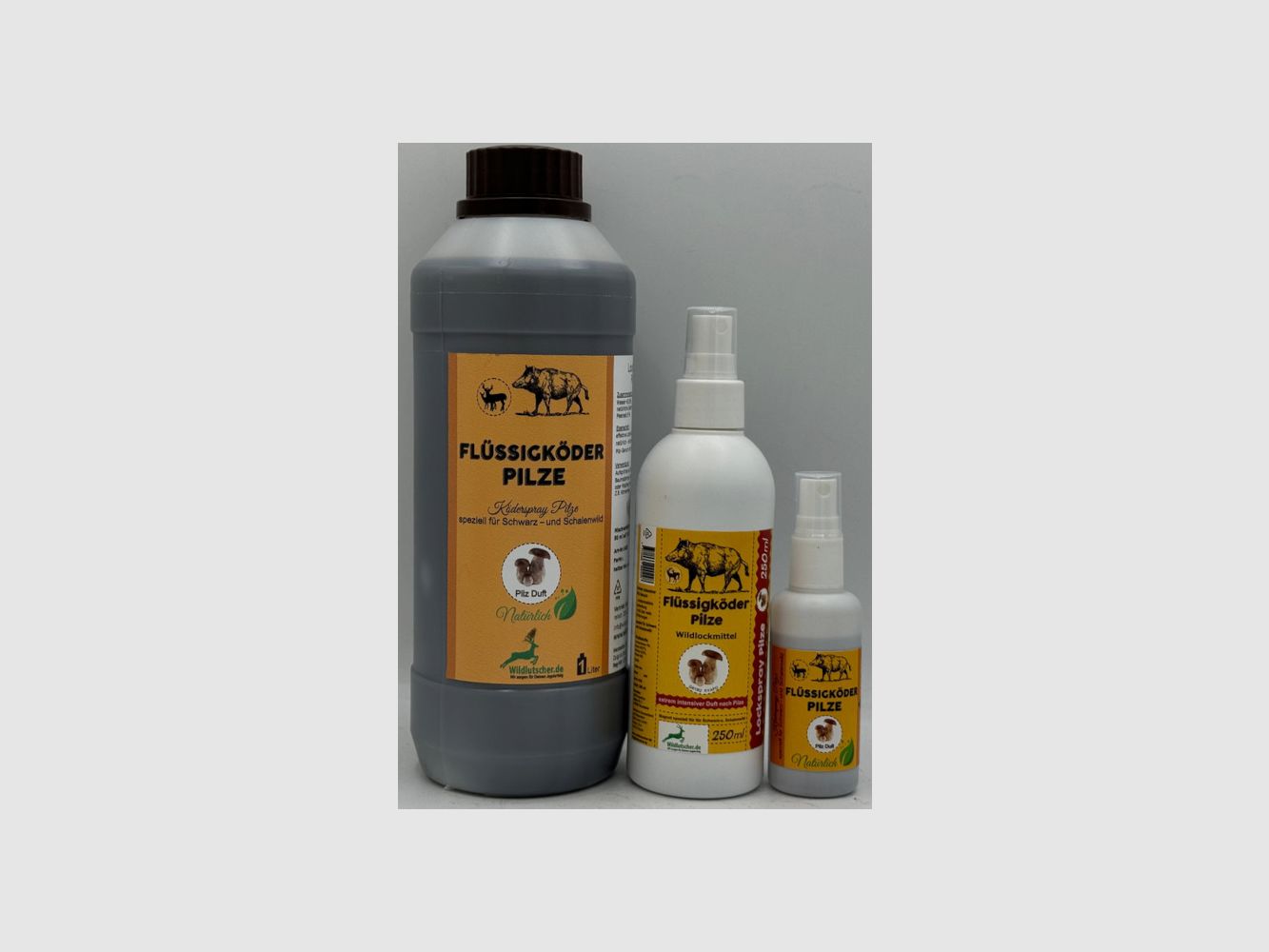 Wildlutscher Flüssigköder und Köderspray verschiedene Varianten