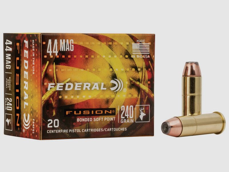 Federal Fusion .44 Rem. Mag. 240GR SP 20 Patronen