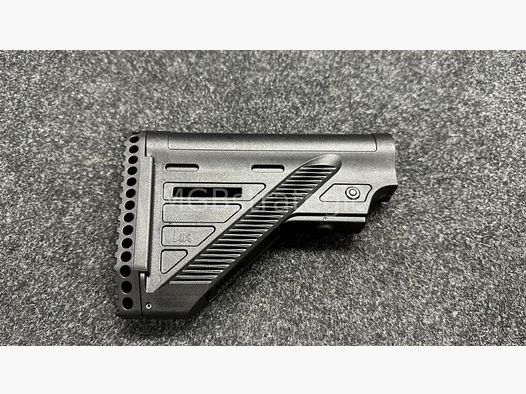 Fût original Heckler & Koch pour 416 MR223 G95 G95K G95A1 G95KA1 compatible avec les tubes de buffer Mil-Spec et Commercial - donc également compatible avec les armes de type AR15 AR-15 / crosse SLIMLINE noire