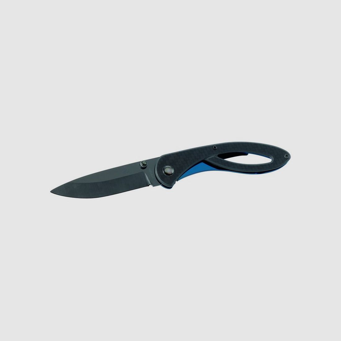 Puma TEC, folding knife, ceramic blade, frame lock carbon, belt clip