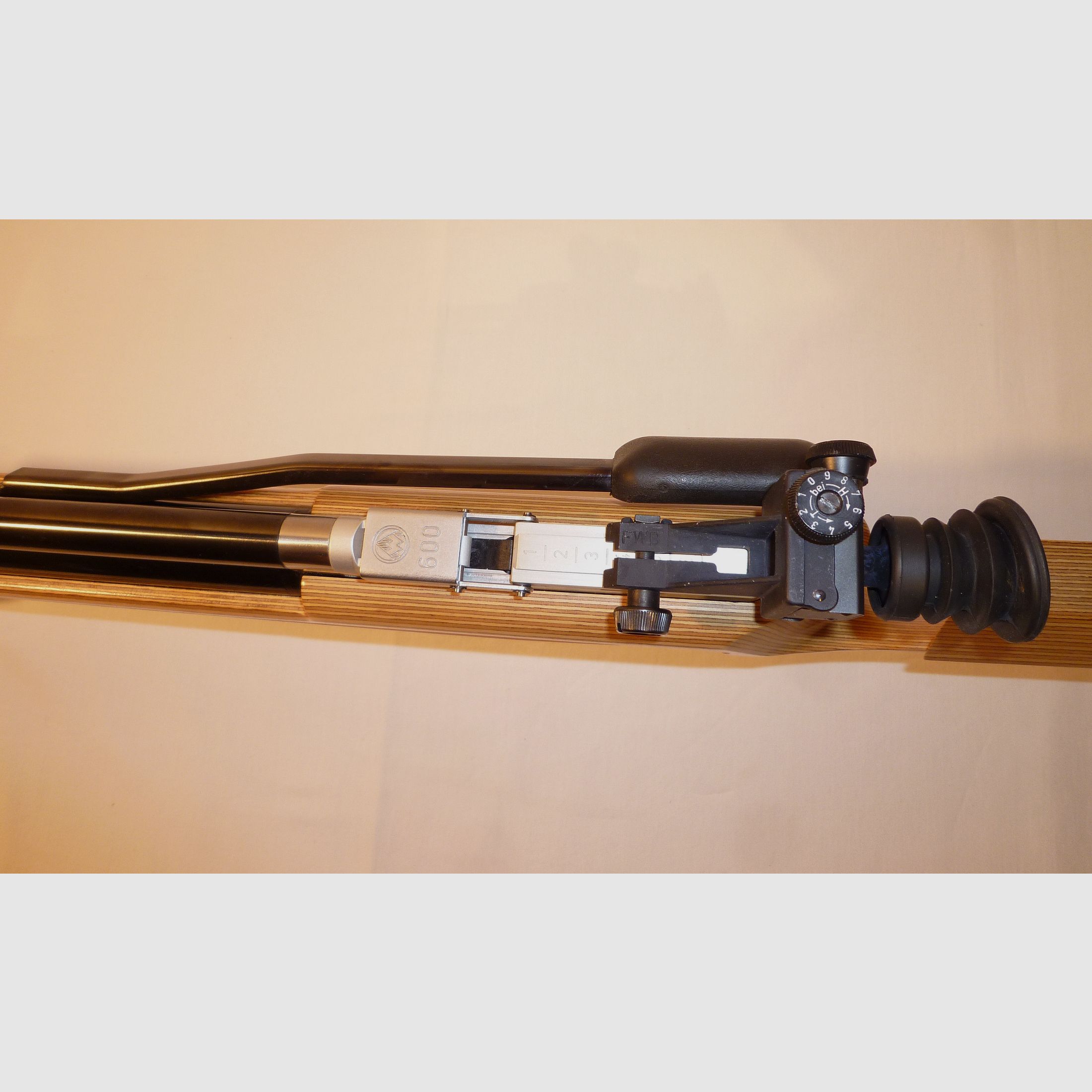Match air rifle FEINWERKBAU Oberndorf/N 600 right side lever TOP CONDITION !!