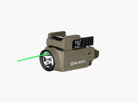 Olight Baldr S FDE- Lampe torche 800 lumens avec Laser Vert