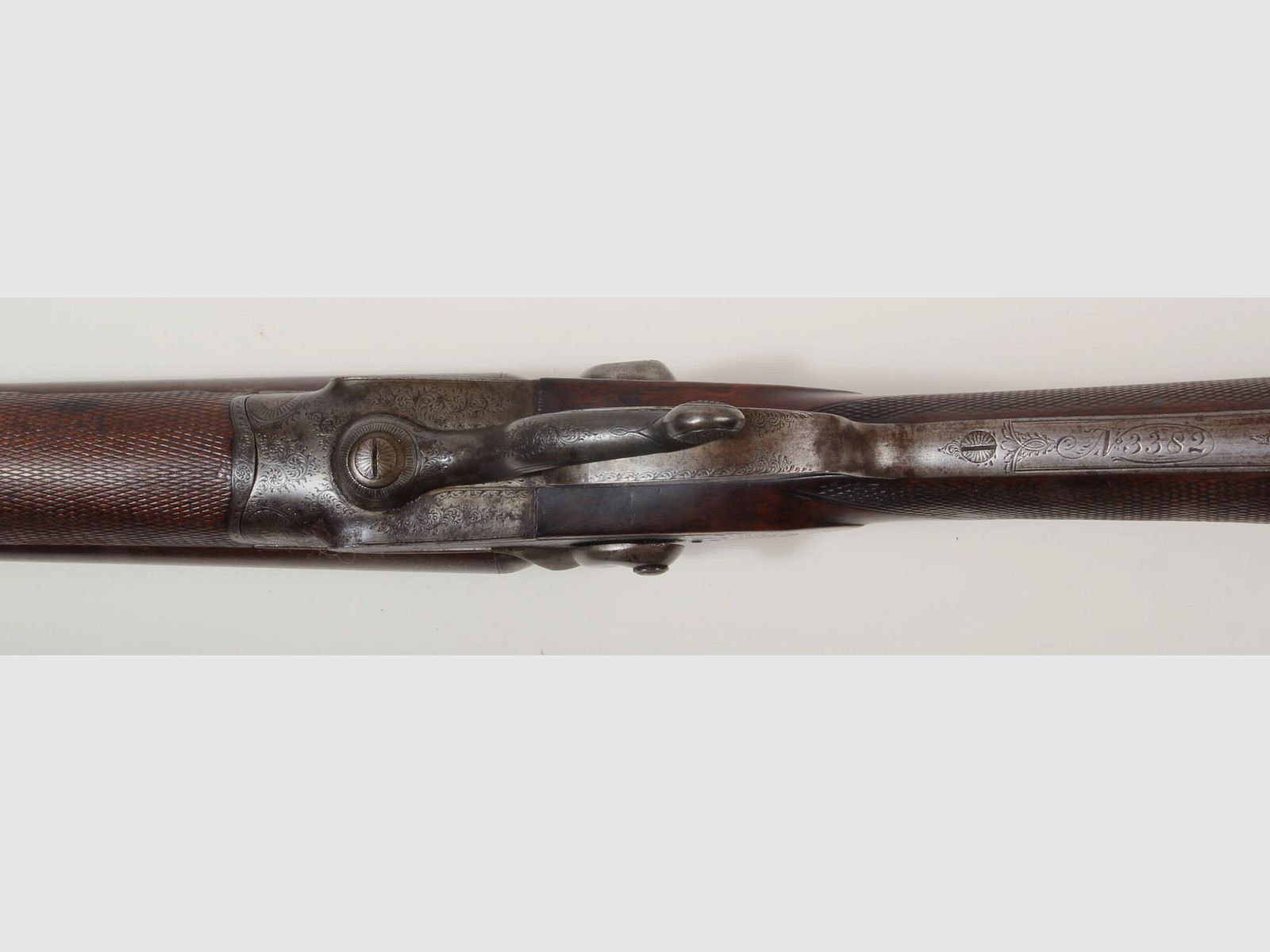 Double-barreled shotgun ca. 1880    Article 12909