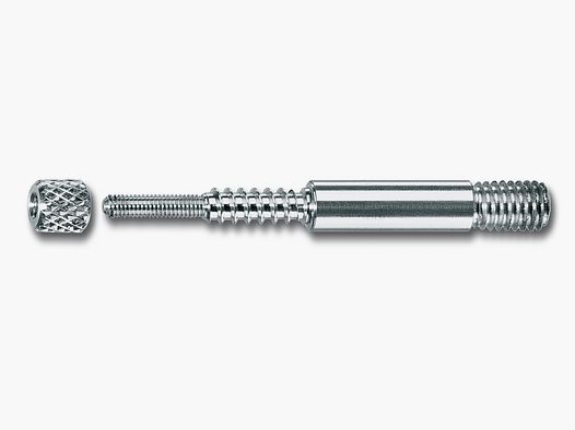 VFG Alu-Adapter M5 Außengwinde auf 1/8 Zoll Innengewinde