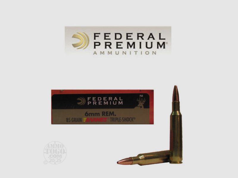 Federal – .244 Rem/ 6mm Remington