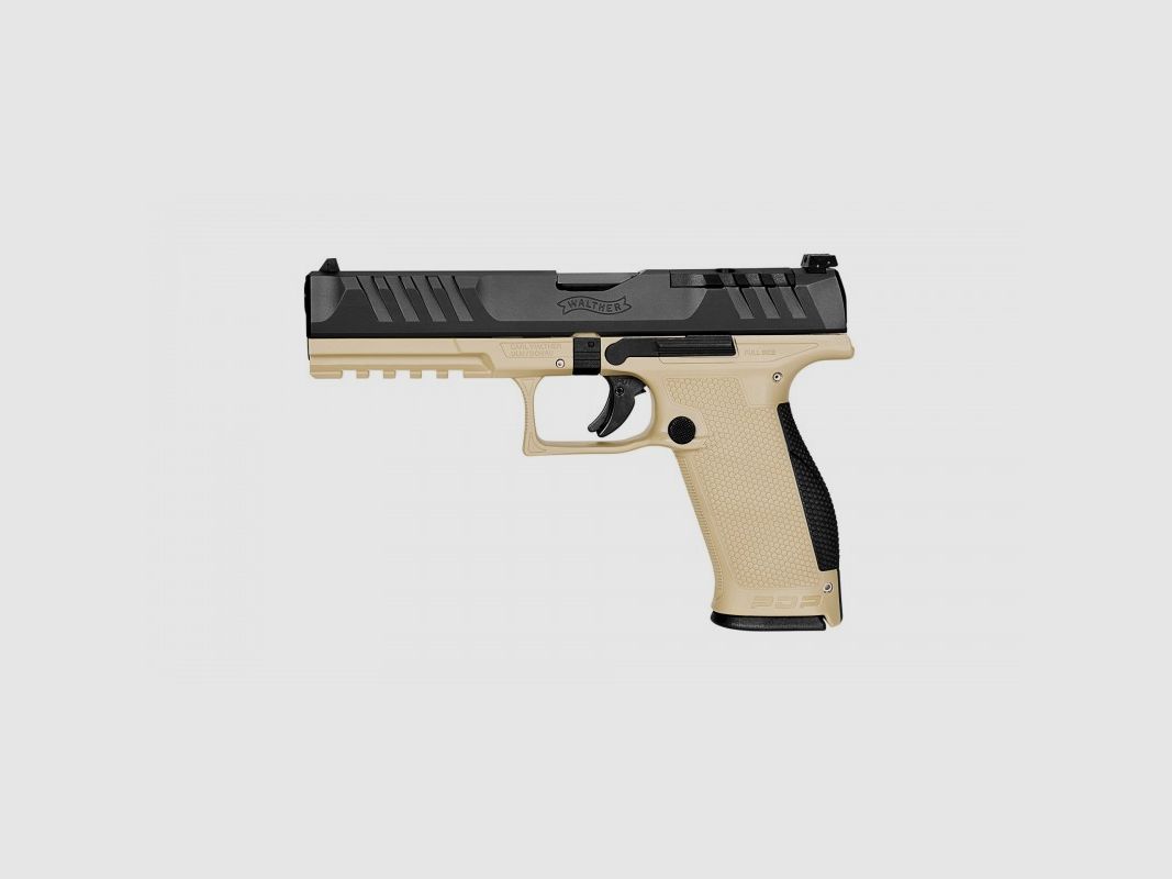 WALTHER PDP FULL SIZE 5" 9X19 2X18 RD FDE, image 1 sur 2