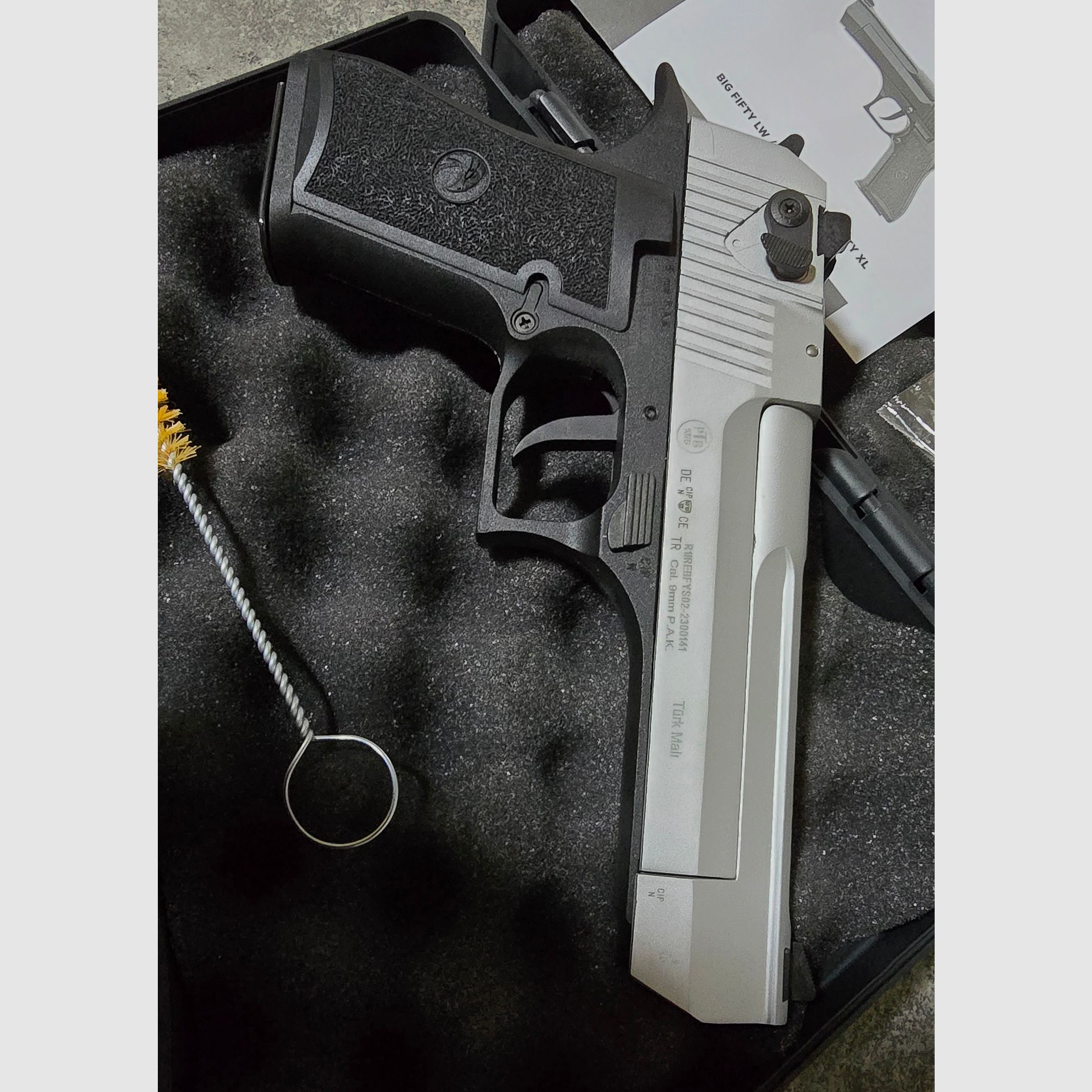 Retay Big Fifty LW Nickel Schreckschuss 9mm PAK 