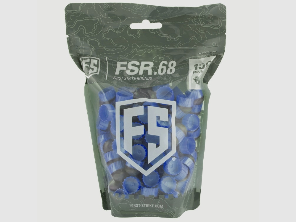 First Strike Paintballs 150 Schuss Tte (grau/blau)