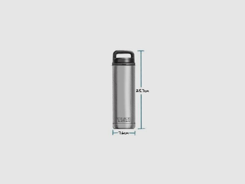 YETI® Flasche Rambler 18 Oz - Wit, afbeelding 5 van 10