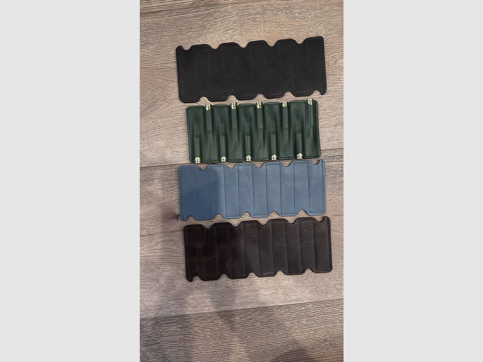 - Memburu - Patronenetui Etui Patronentasche Ledertasche Munitionstasche 