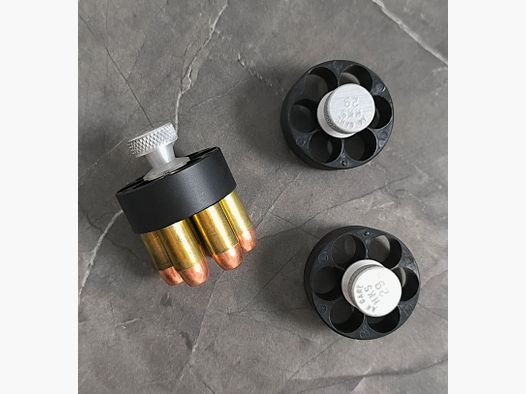 3x HKS 29-M Speedloader .44 Magnum / .44 Special – Accessoires revolver