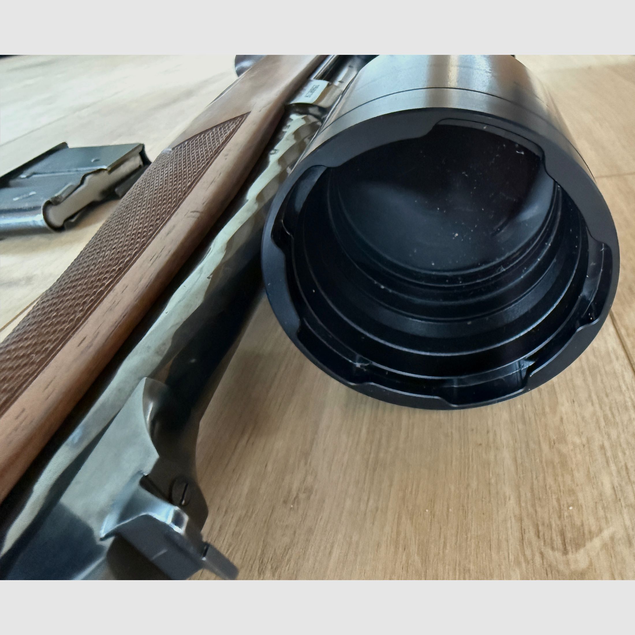 Steyr Mannlicher Luxus Cal. .30-06 Spr. Zeiss Diavari ZM 3-12x56 T* montaggio girevole ripetitore