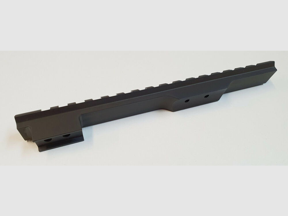 MHS V1 Picatinny rail for MAUSER 66 MAGNUM system, steel rail, matte black, 180mm, Germany