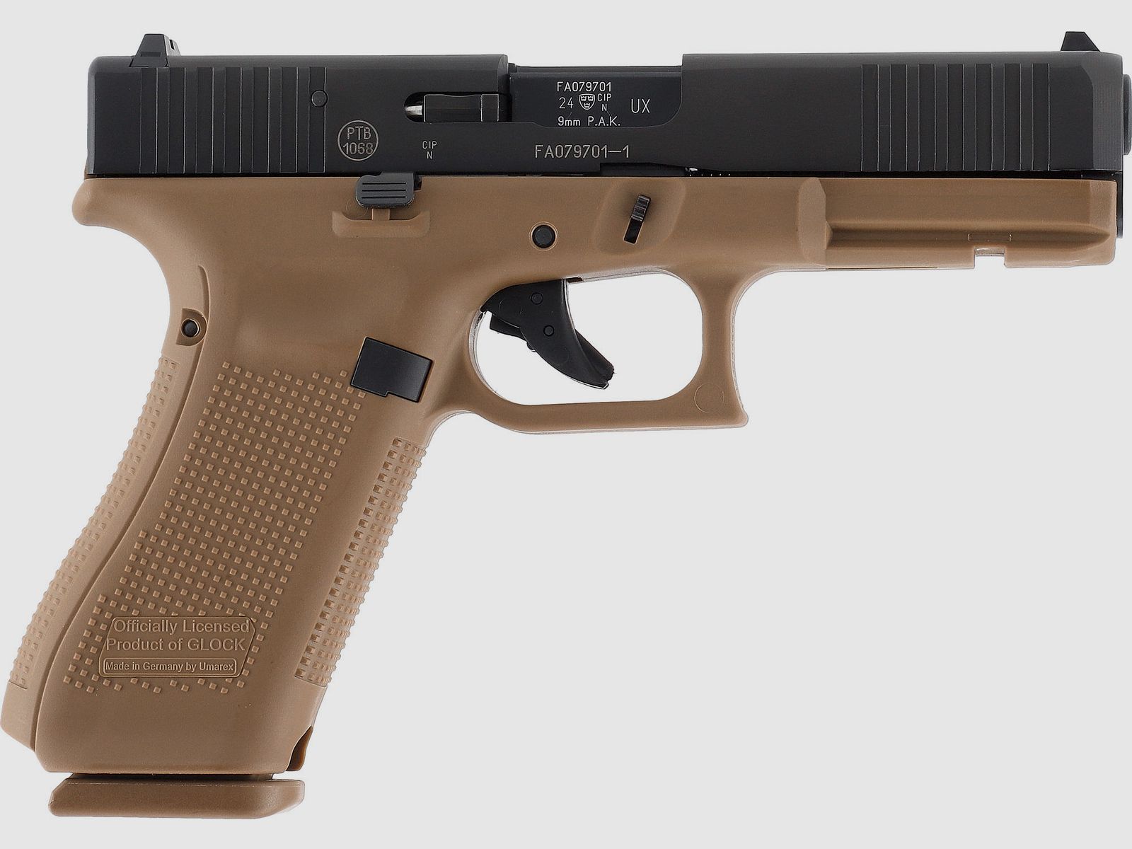 GLOCK 17 Gen5 SV Double Set Cal. 9 mm P.A.K. limited edition