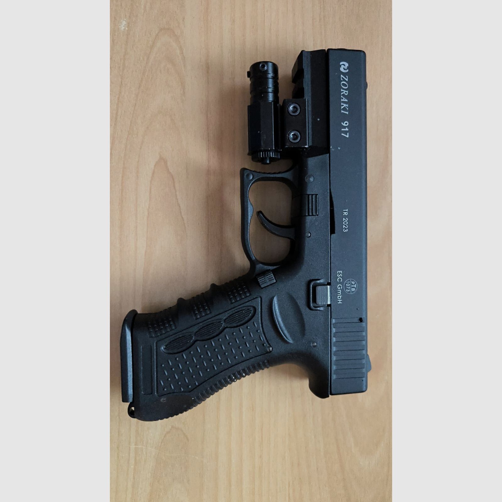 ZORAKI 917 UNBESCHOSSEN, wie Neu PTB 1073 verstärkte Ausführung inkl. Zubehör