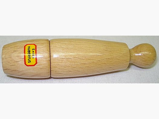 Enten-&Krähenlocker - poliertem Holz