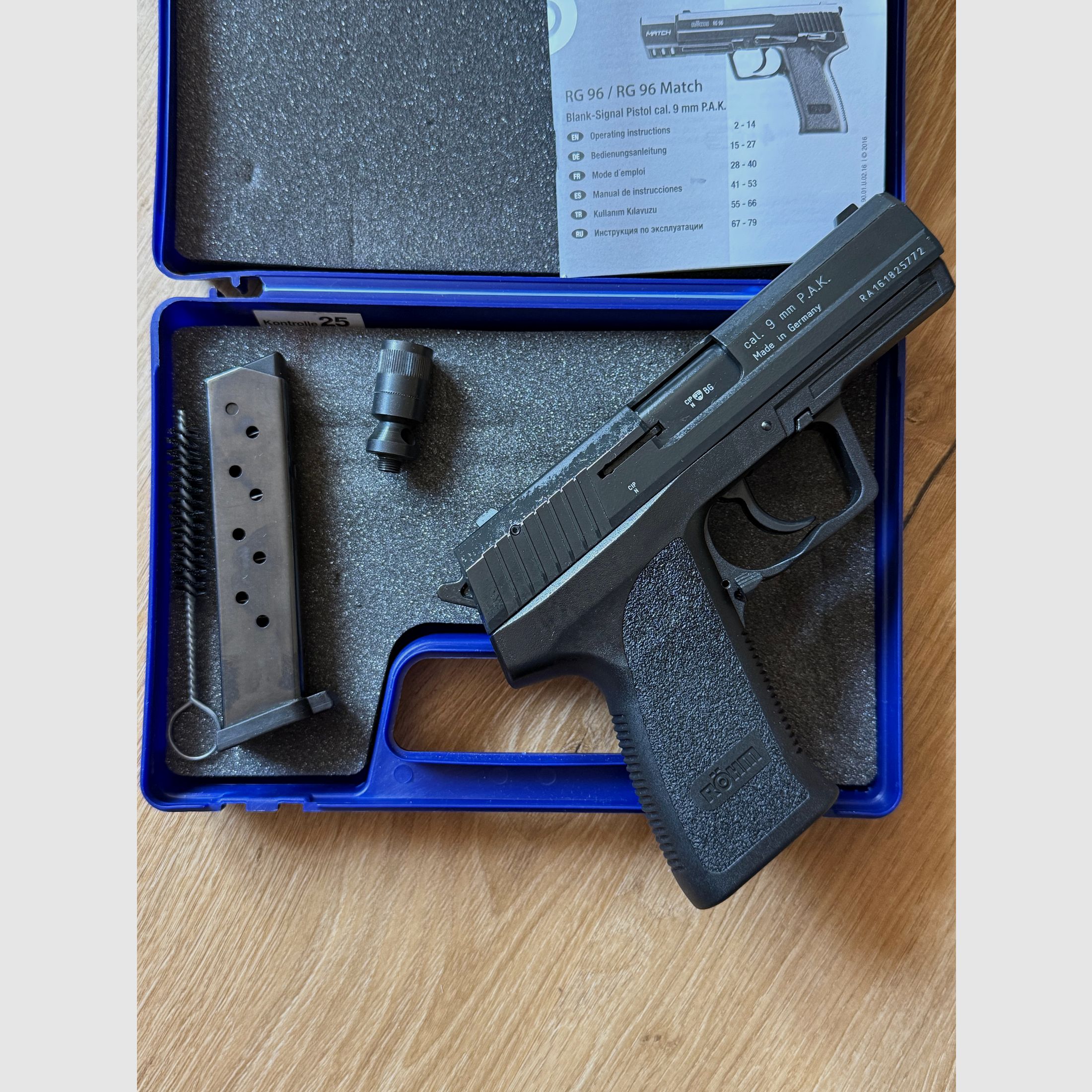 Röhm RG 96 | 9 mm P.A.K. | completo di accessori, immagine 2 di 2