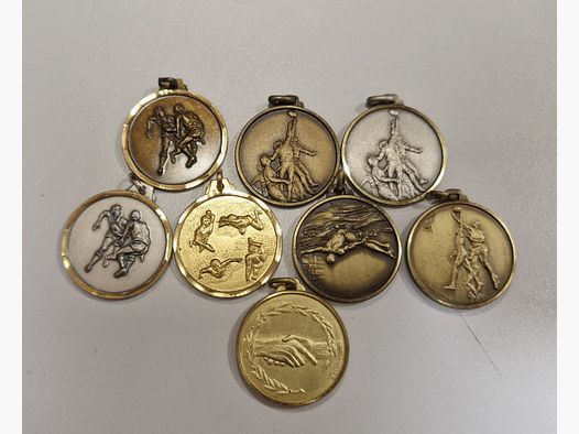 Medallas deportivas - 32 mm – Colores ORO / PLATA / BRONCE