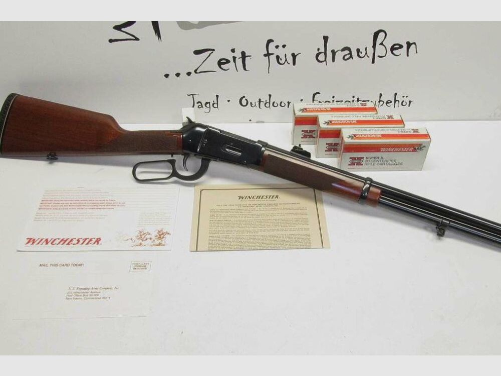 UHR Unterhebelrepetierbüchse Winchester Mod. 94 AE Kal. .356Win, NEUWERTIG 	 .356Win