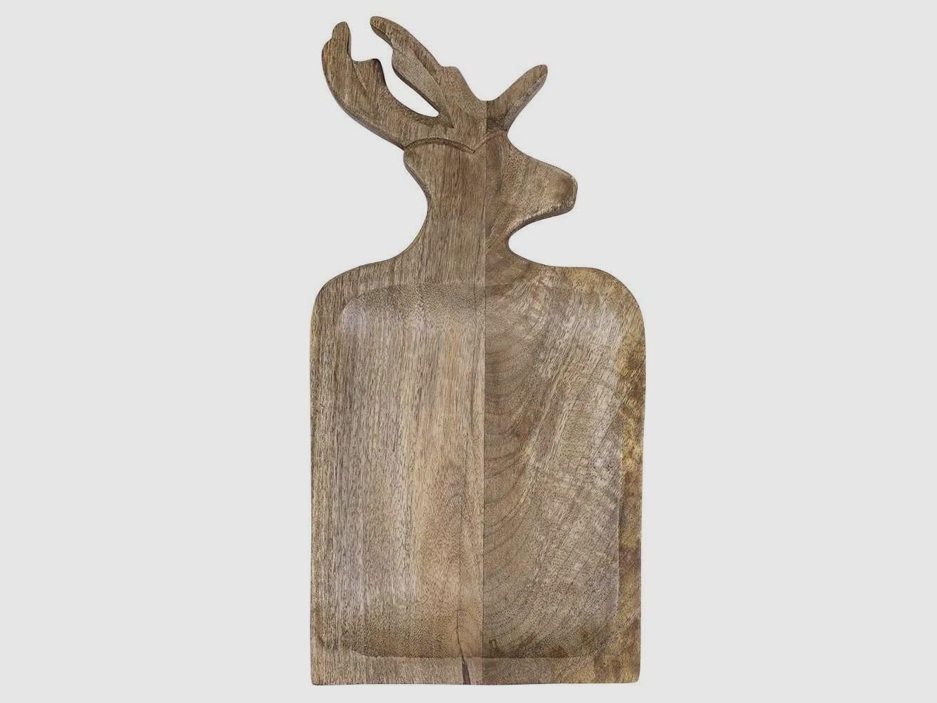 LivingActive Schneidbrett Mangoholz Hirsch