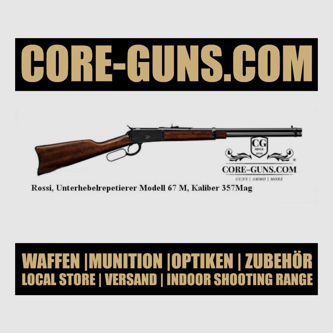 Rossi Unterhebelrepetierer Puma Classic 357Magnum sofort verfügbar UVP: 1049€
