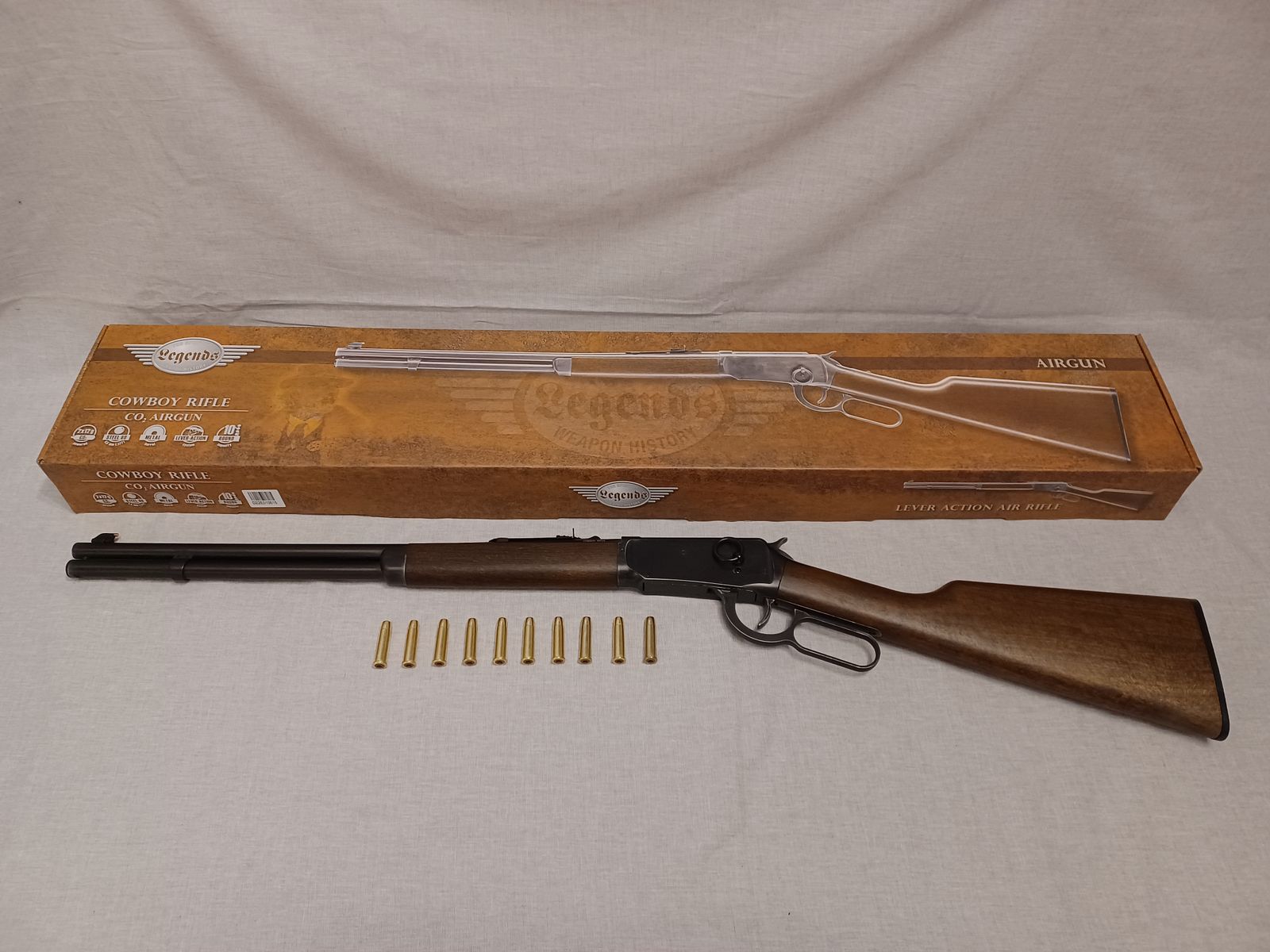 Legends Cowboy Rifle / antik / 4,5 mm BB / CO2 / Gewehr / OVP (144)