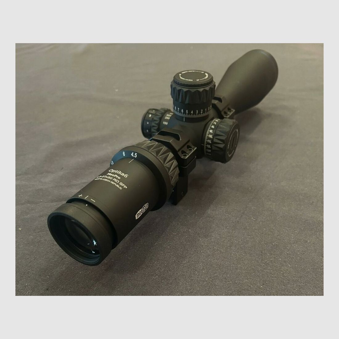 Meopta Zielfernrohr Optika6 4,5-27x50 RD SFP