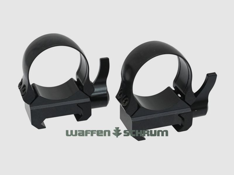 Henneberger Schnellspannmontage Weaver/Picatinny, 2-teilig, mit Hebel