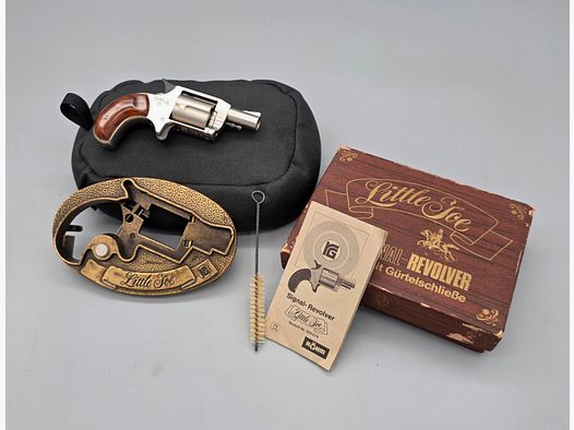 Röhm Little Joe met ceintuurgesp cal. 6mm Flobert in OVP PTB 349