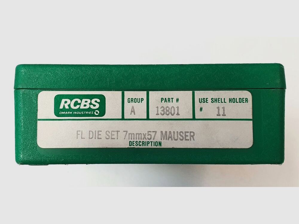 RCBS RCBS Reloader Special Full Length Die Set, 7mmX57 MAUSER