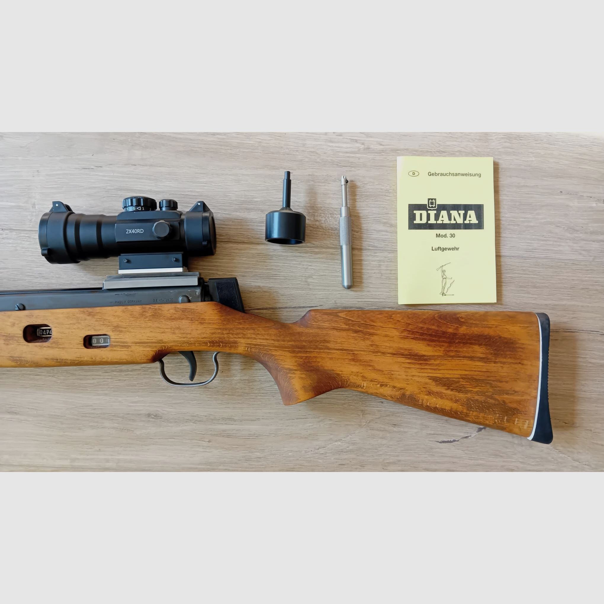 DIANA 30 rifle de aire comprimido de repetición, imagen 3 de 8