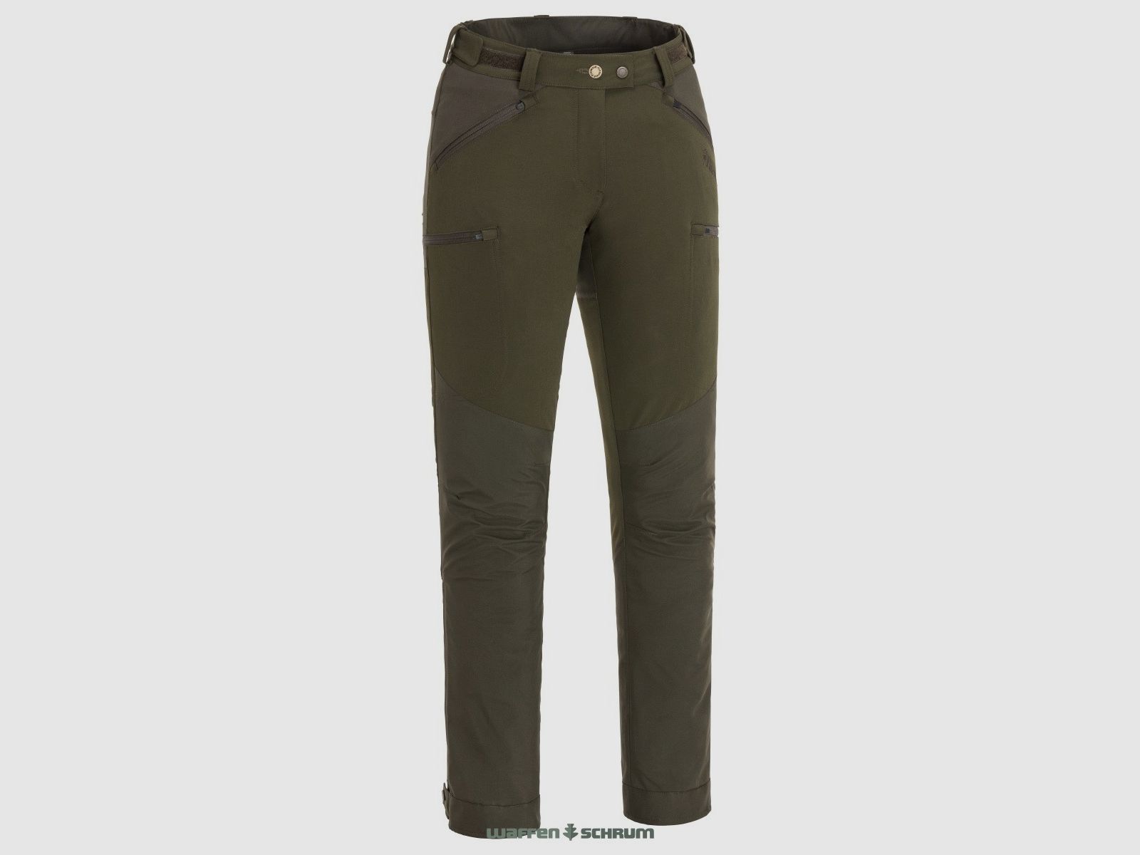 Pinewood Hose Brenton Darkoliv/Suede Brown