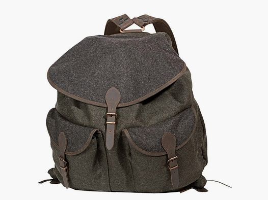 AKAH Lodenrucksack grün/grau 20 L