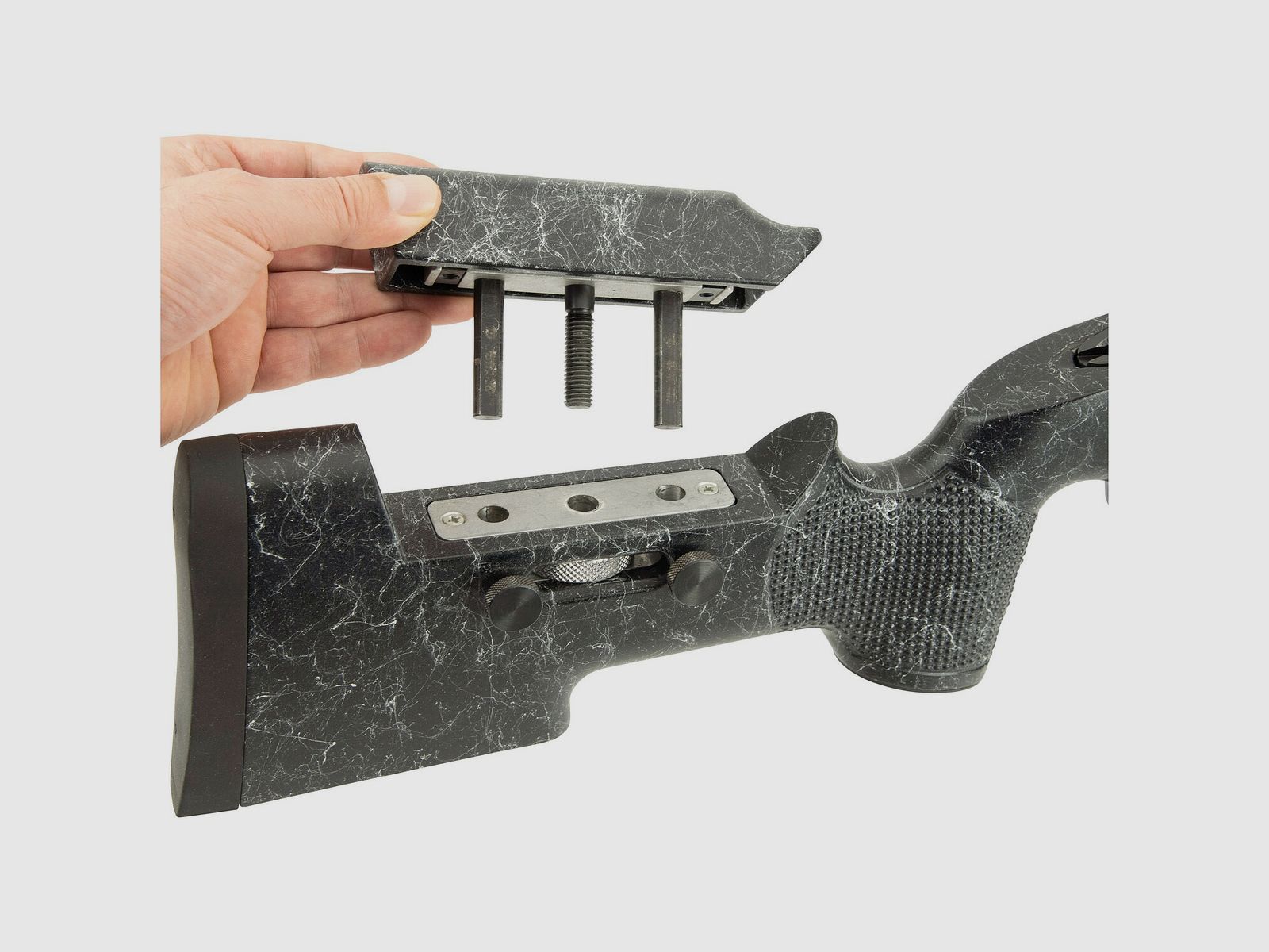 Mercury sport Tactical Evo Black, cañón pavonado, longitud del cañón 71 cm, cal. 6,5x55