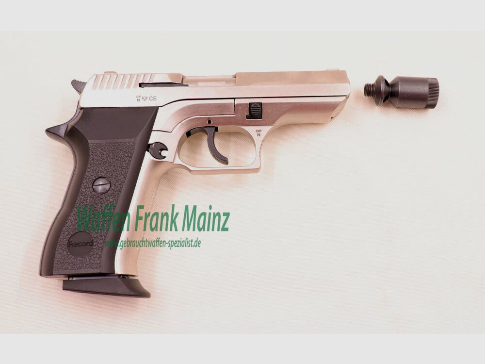 Record, Deutschland COP vernickelt 9mm P.A.K.