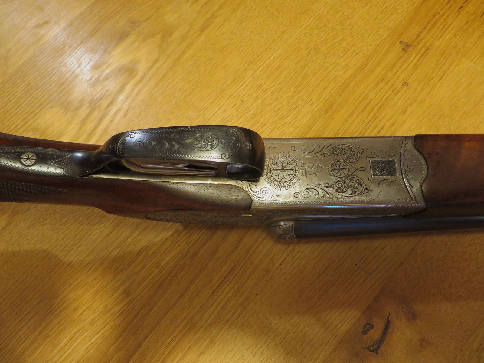 Escopeta doble Merkel 12/70