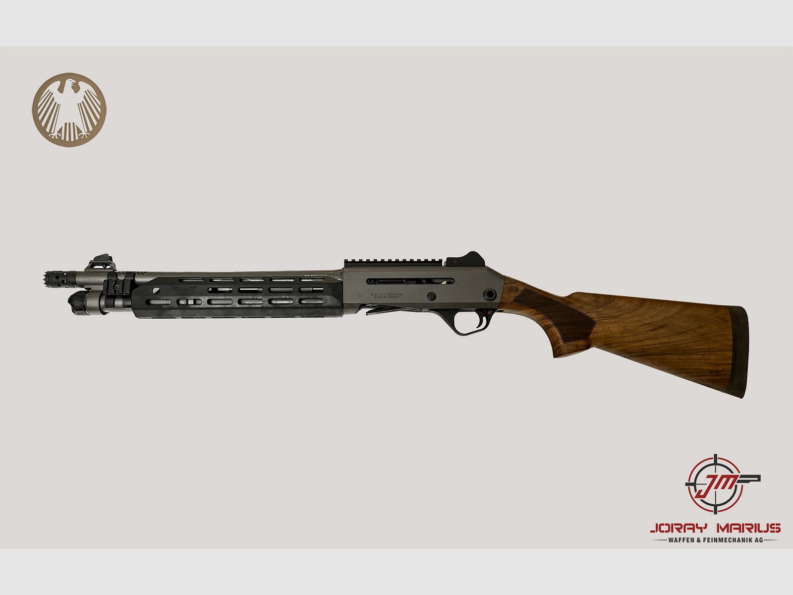 Panzer Arms M4 Speed Pro TAC Halbautomat 12/76 14.5″ Grey Wood, Bild 2 von 2