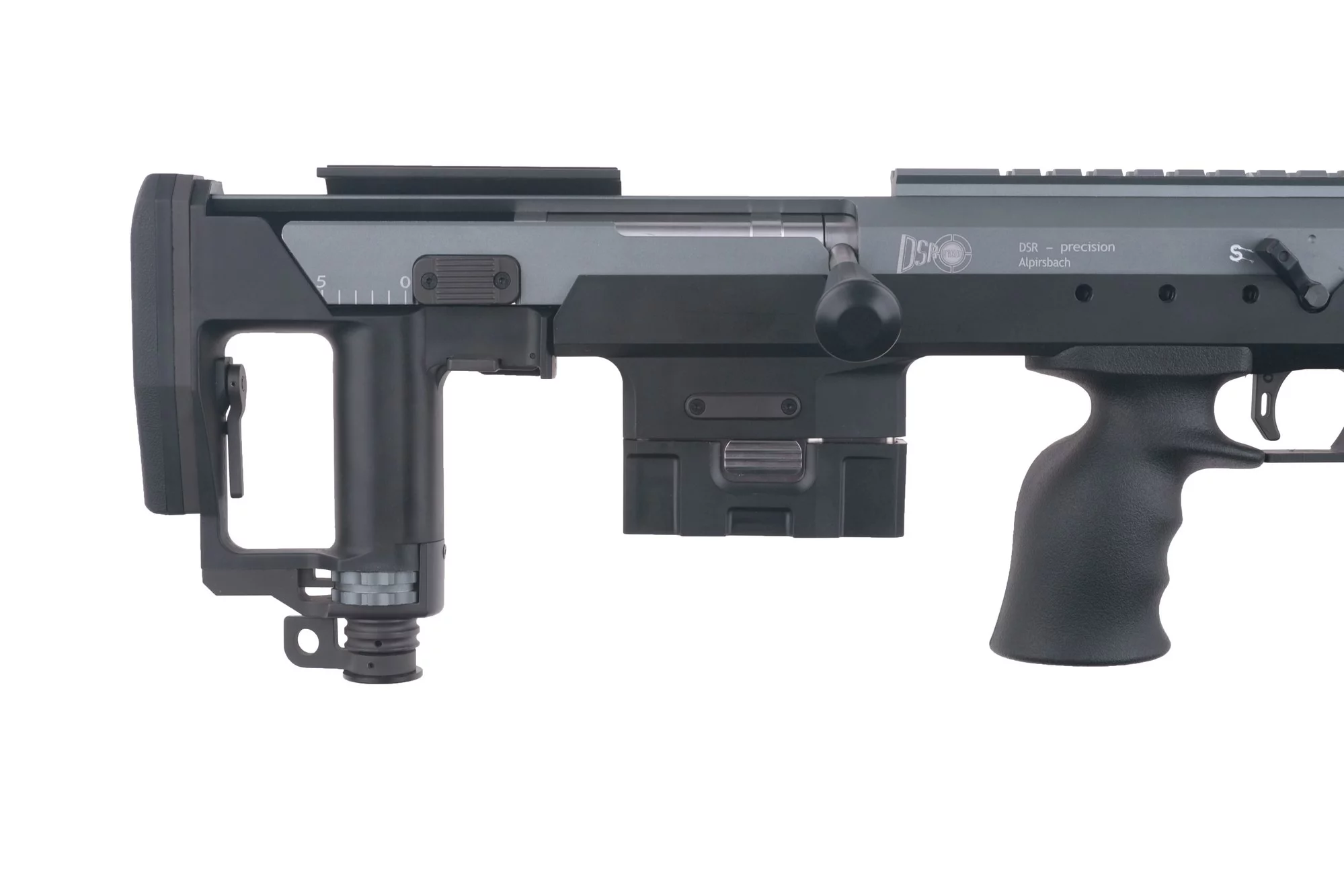 ARES DSR-1 Airsoft-Scharfschützengewehr – schwarz-silber, Bild 20 von 36